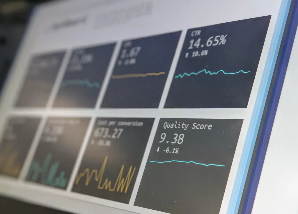 schermata monitoraggio statistiche seo